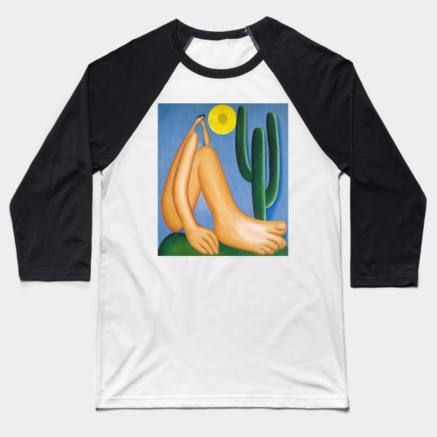 abaporu 1928 - Tarsila do Amaral Baseball T-Shirt by Kollagio